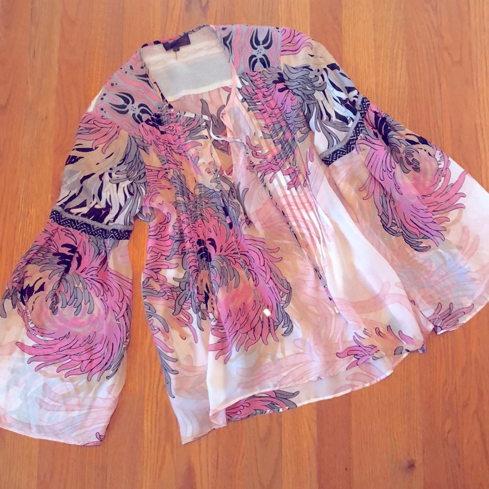 Hale Bob sheer top